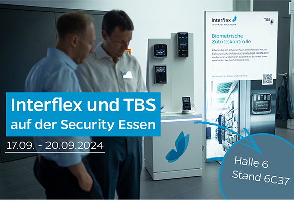 Interflex und TBS auf der Security Essen