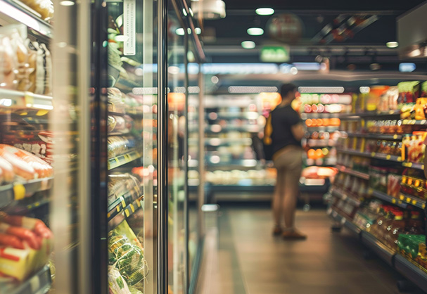 Interflex-Zutrittskontrolle für die Lebensmittelbranche für den Sektor Ernährung