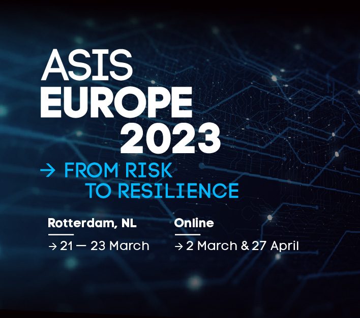 Join us ASIS Europe