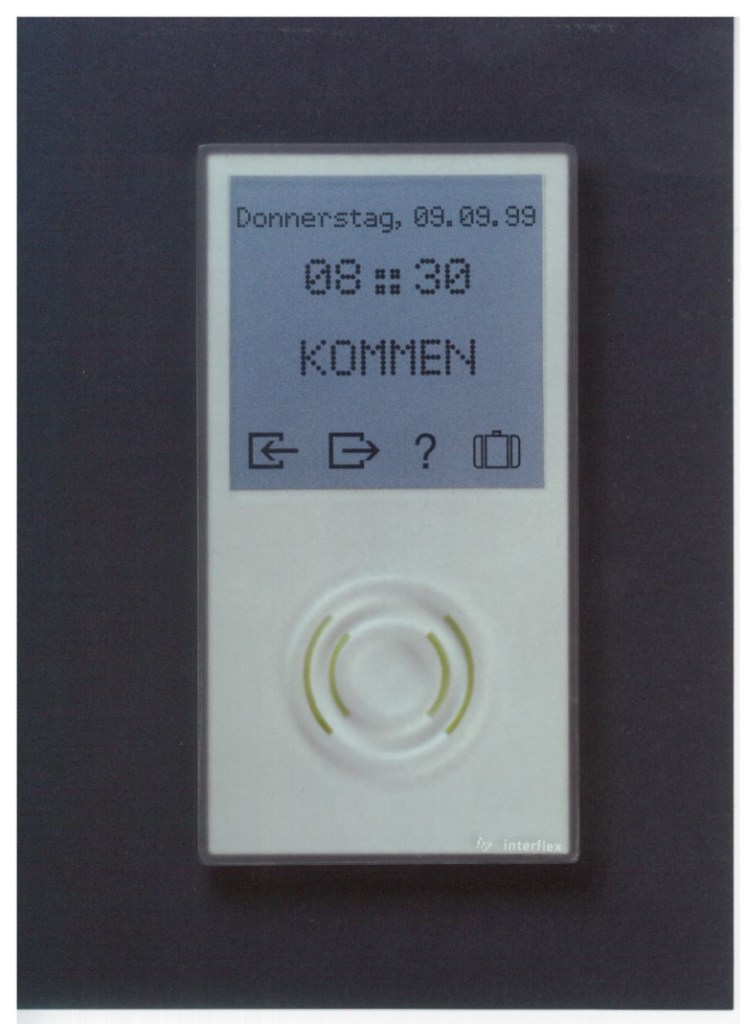 Terminal IF-603 voor tijdregistratie