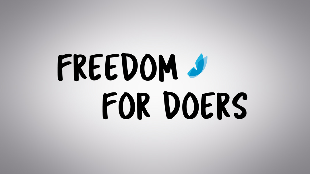 Freedom for doers Logo