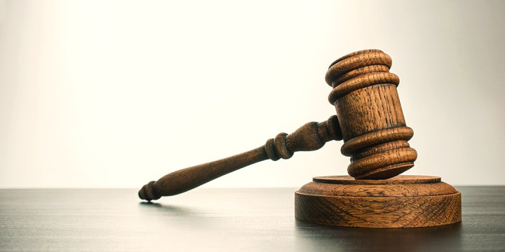 Darstellung eines Richterhammers