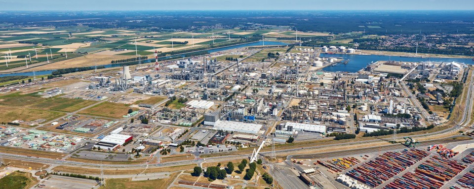 Site de BASF à Anvers en Belgique
