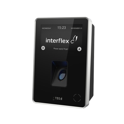 Vue latérale du scanner d'empreintes digitales TBS 2D IRON