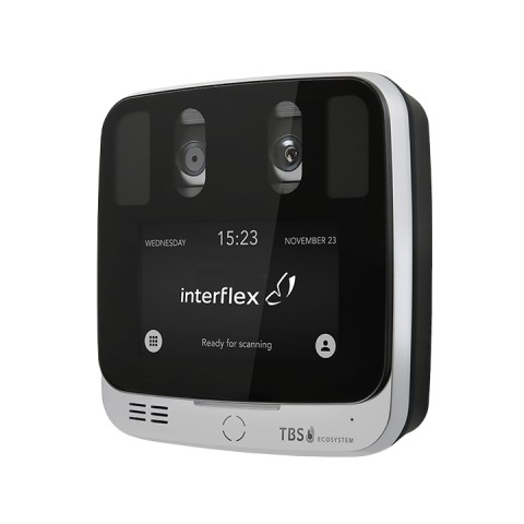 Vue latérale du scanner d'iris TBS 3D LIGHT